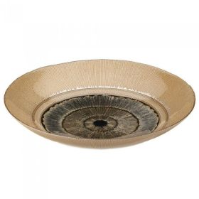 Accent Plus Golden Eye Decorative Glass Bowl