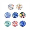 Ceramics Painted Chopstick Rest Sushi Chopstick Holder Tableware Stand Rack, 8Pcs