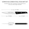 Steak Knife, 8Pcs Steak Knife Set Stainless Steel Serrated Steak Knife Amazon Platform Banned