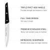 Steak Knife, 8Pcs Steak Knife Set Stainless Steel Serrated Steak Knife Amazon Platform Banned