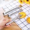 Set of 2 Bread Tongs Serving Tongs Stainless Steel for Salads Barbecue Toast Bread Pastry Sandwich Dessert Buffet Food Clip Kitchen Tools