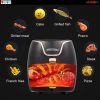 Hot Air Fryer Oven 3.8 QT Pot Quarts Electric Oil Less 1400W Touch Screen Airfryer 5 Core AF 380