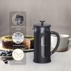 Mini French Press 12 oz, Small French Press Coffee Maker 350 ml, Heat Cold Coffee Brewer Camping Coffee Press