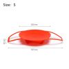 Sling Steamer Silicone Bakeware Lifter Durable Folding Steamer Basket Anti-scalding Egg Steamer Rack Flex-Soft Steaming Rack