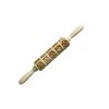 Wooden Christmas Rolling Pins Rock Snowflake Elk Embossing Baking Tool Cookies Biscuit Fondant Cake Patterned Roller