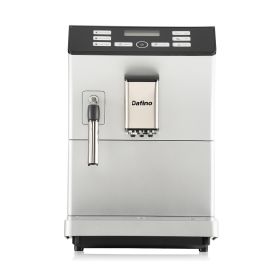 Dafino-205 Fully Automatic Espresso & Coffee Maker w/ Milk Frother;  Black (Color: sliver)