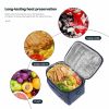 1.5L 40W Electric Heating Lunch Box Food Warmer Stainless-Steel Container Portable Food Heat Up for Office, Home, or Travel