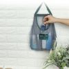 Hanging Kitchen Storage Mesh Bags, Reusable Kitchen Grocery Bags Large Capacity Shopping Bags for Fruits Vegetables