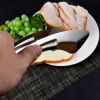 Food Serving Tongs Stainless-Steel Premium Metal Ergonomic