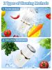 MYFYU Portable Fruit and Vegetable Washing Machine; USB Wireless Food Purifier Washing Cleaner; Fruit and Vegetable Wash for Home & Kitchen Gadgets