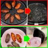 1/2 pcs Air Fryer Silicone Pot; Reusable Air Fryer Liners; Silicone Air Fryer Basket; Food Safe Air Fryer Accessories